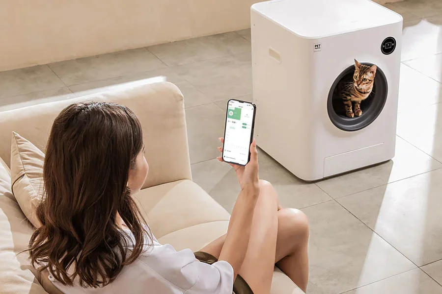 cat electric litter box